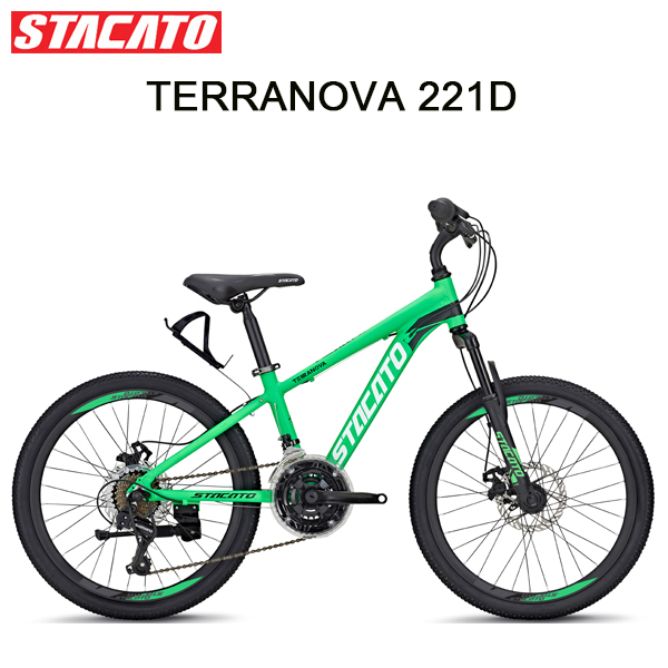 리뷰가 좋은 (완조립) 2021 스타카토 테라노바221D 22인치 21단 디스크브레이크 초등학생 MTB 자전거, 매트네온그린 추천해요