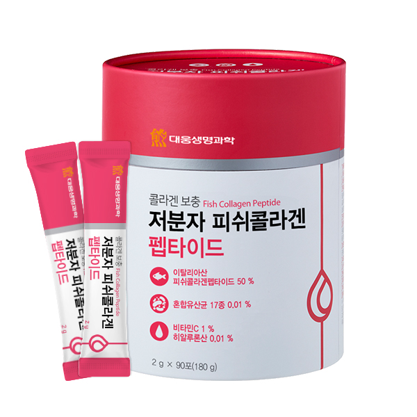 인지도 있는 대웅생명과학 어류 저분자 피쉬 콜라겐 펩타이드, 2g, 90개 좋아요 인지도 있는 대웅생명과학 어류 저분자 피쉬 콜라겐 펩타이드, 2g, 90개 좋아요