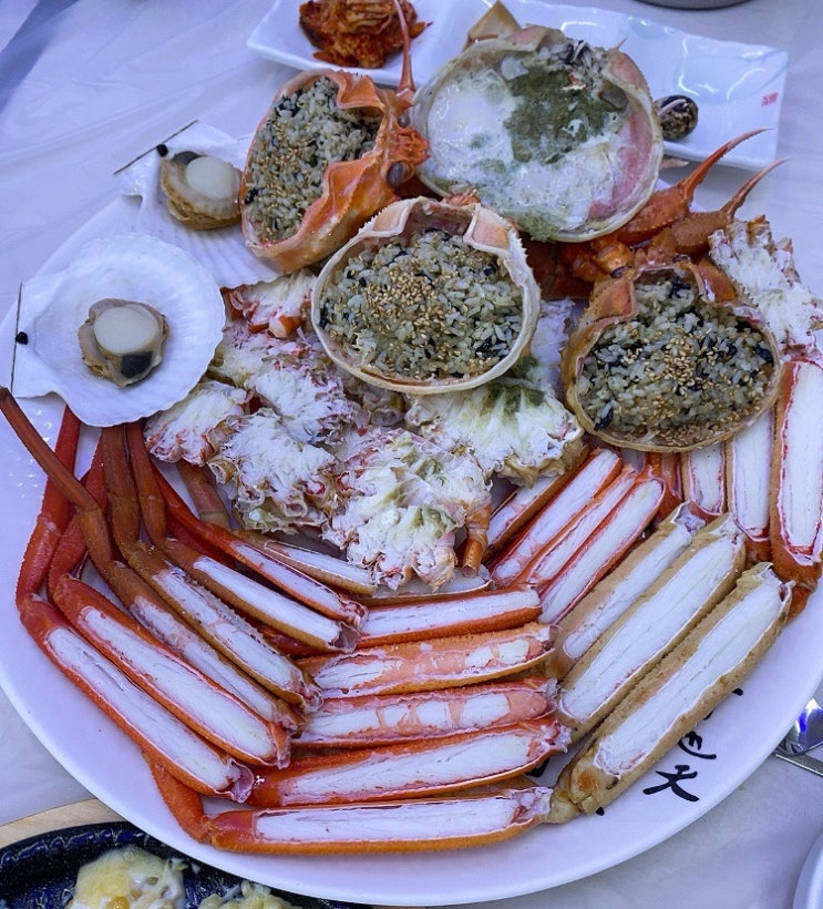 [강원도 속초 여행] 속초리조트맛집, 속초대포항대게 맛집 : 감동대게 2호점