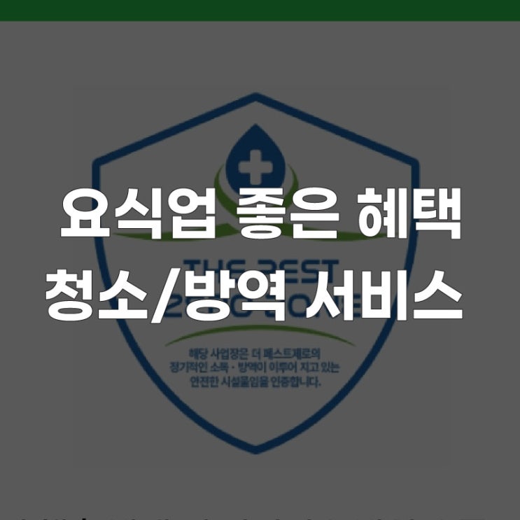  [LG유플러스 사장님광장] 매장 방역 청소 요식업혜택! 인터넷서비스