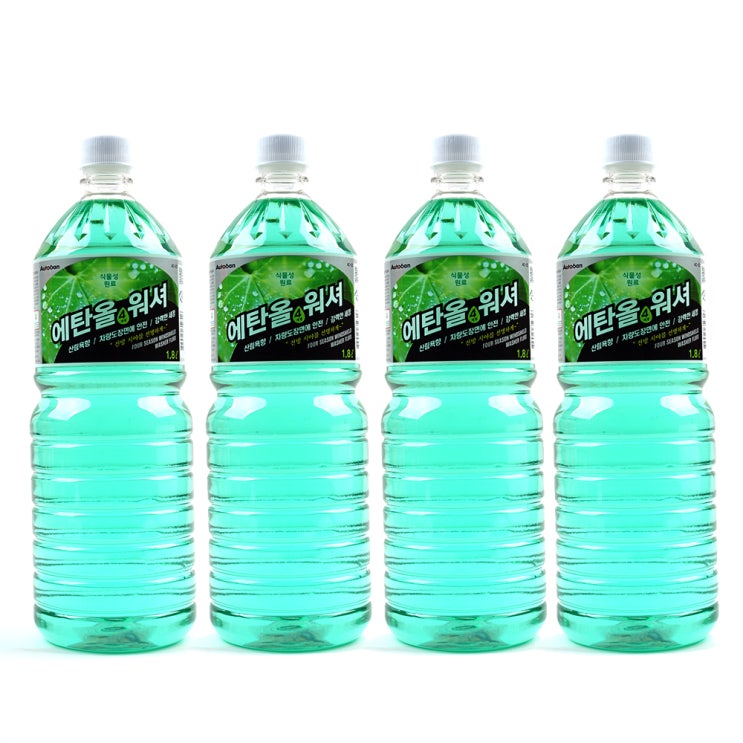  많이 찾는 오토반 에탄올 워셔액, 1.8L, 4개 추천해요