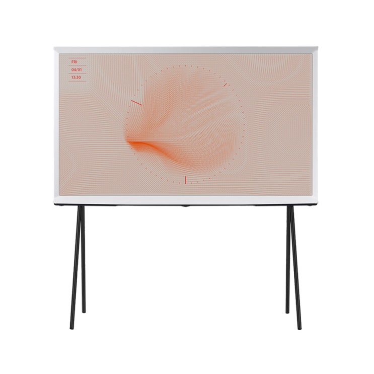 많이 찾는 삼성전자 4K UHD QLED 125cm The Serif TV KQ50LST01EFXKR 클라우드 화이트, 스탠드형, 방문설치 좋아요