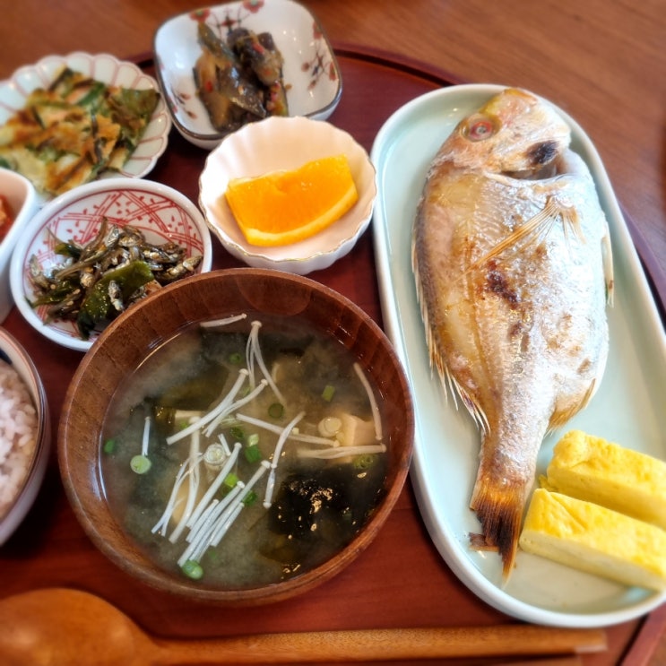  제주 조천 맛집 오늘의 미미 동쪽 가정식 참돔구이 맛집