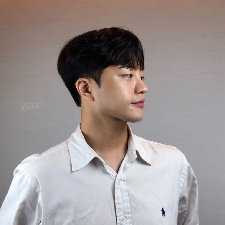  남자머리 시스루애즈펌,시스루펌 신사역미용실 신일