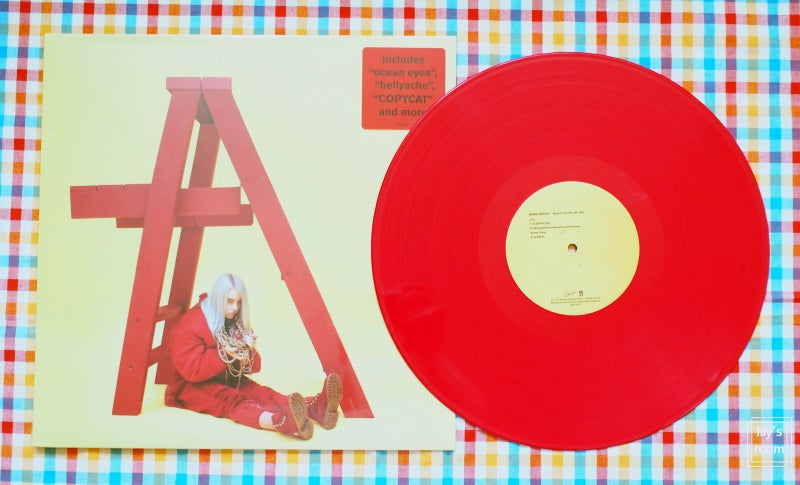 [빌리 아일리시] - 'dont smile at me' EP 앨범 바이닐(RED LP)