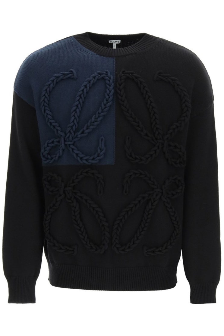  잘팔리는 21SS 로에베 ANAGRAM EMBROIDERED 스웨터 H526Y14K24 1192 추천해요