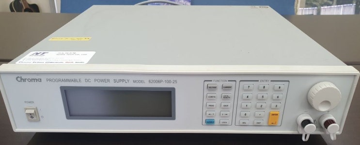  Chroma  DC POWER 중고 (62006P-100-25) 100V25A