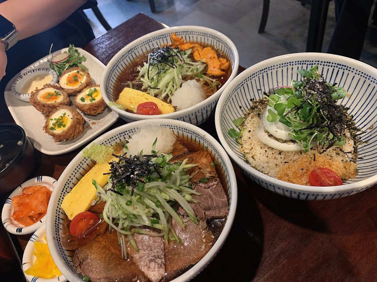  성수동 소바 맛집) 데이트 핫플 맛집 '소바식당'(한우소바 우니소바 멘치카츠) 추천 #내돈내먹
