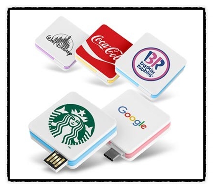 ALIO 스핀 스퀘어 OTG USB메모리 로고인쇄 주문제작 - 기업판촉물, 홍보물, 기념품, 사은품 추천!