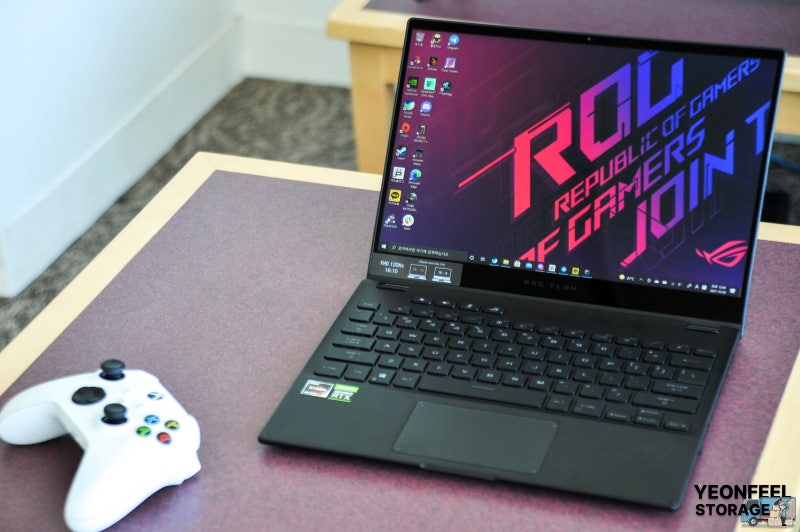 ASUS ROG FLOW X13 GV301QE (RTX3050Ti) 개봉기