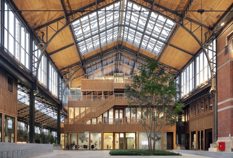  [비주거, 상업, 업무, 사무실 / 유럽 최대의 도심의숲! Gare Maritime Workspace 건축 리뷰] Neutelings Riedijk Architects
