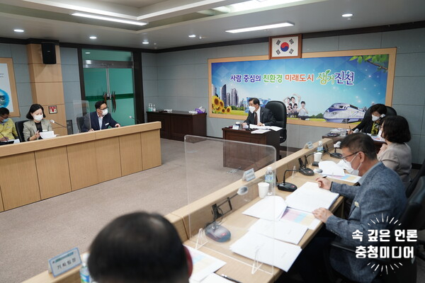  [충청미디어] 송기섭 진천군수 “변화·혁신 통한 군정으로 주민 삶의 질 향상시켜야”