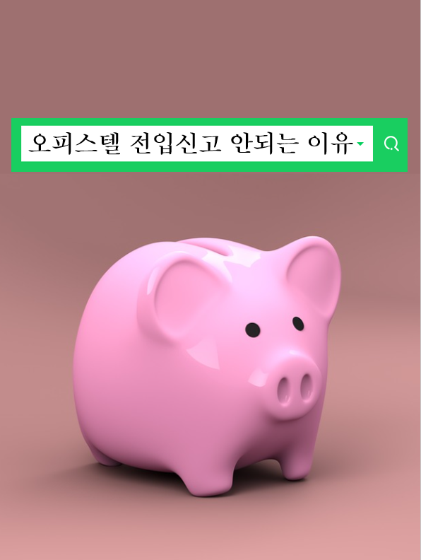  오피스텔 전입신고 안되는 이유는 일반임대사업자 때문이다