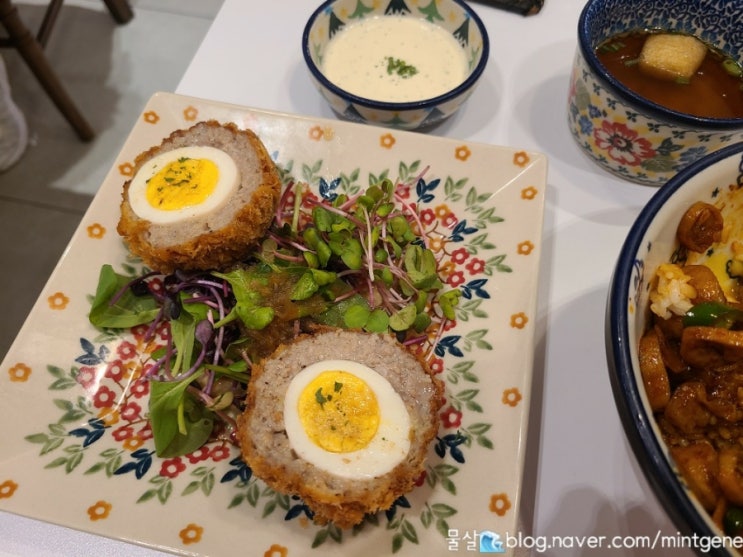  강남역맛집, 대창덮밥과 스카치에그, 미도인 솔직 후기