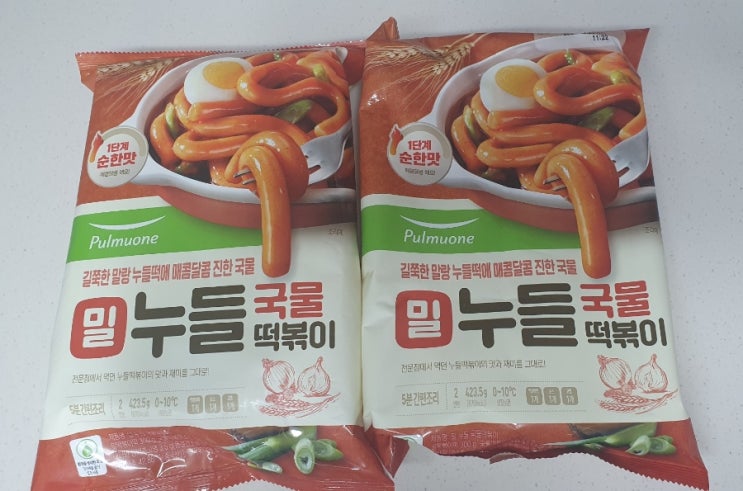  풀무원 밀누들 국물 떡볶이 간편한 조리로 한끼 해결할 수 있어요.