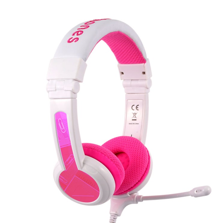 선호도 좋은 온앤오프 버디폰 스쿨플러스 어린이 청력 보호 어학용 헤드셋, BP-SCHOOLP, 핑크 ···