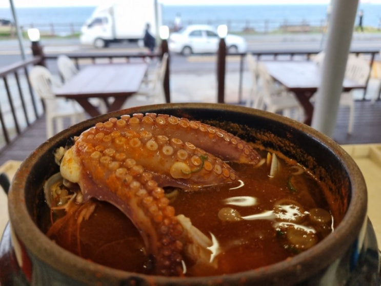  제주 여행 첫식사 용두암맛집 청도해물탕