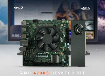 AMD 4700S Desktop kit (4700S + RX550) 원도우11 체험 사용기
