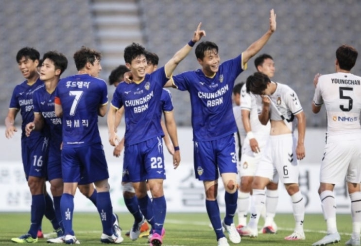 K리그2 프로축구 10일 대전시티즌 안산그리너스 경남FC 충남아산