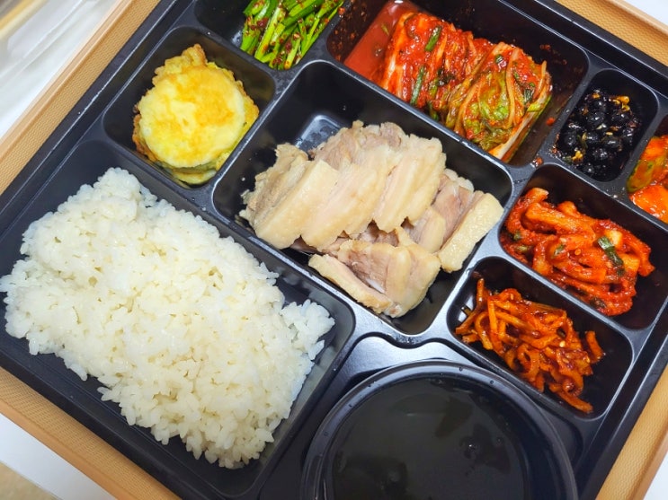  꿀보쌈 ; 구디 보쌈, 저렴한 가격에 푸짐한 보쌈 정식 도시락을 판매하는 구디역 맛집