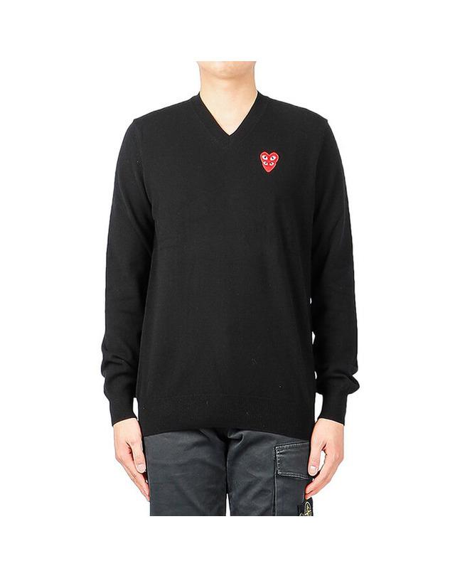인기 급상승인 꼼데가르송 21SS 남성 하트로고 와펜 니트 P1N074 BLACK P1N074BLACK00 ··· 인기 급상승인 꼼데가르송 21SS 남성 하트로고 와펜 니트 P1N074 BLACK P1N074BLACK00 ···