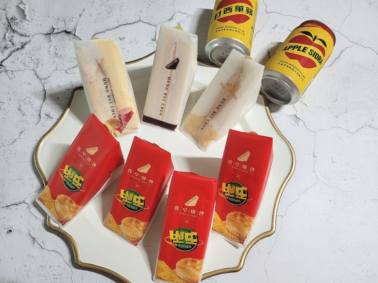  뽀또샌드위치 더하기 3종류 샌드위치 뿌셔보았어요 홍루이젠대전봉명점