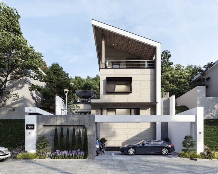  용인 수지 신봉동 더힐138 A/E 타입 3D 이미지