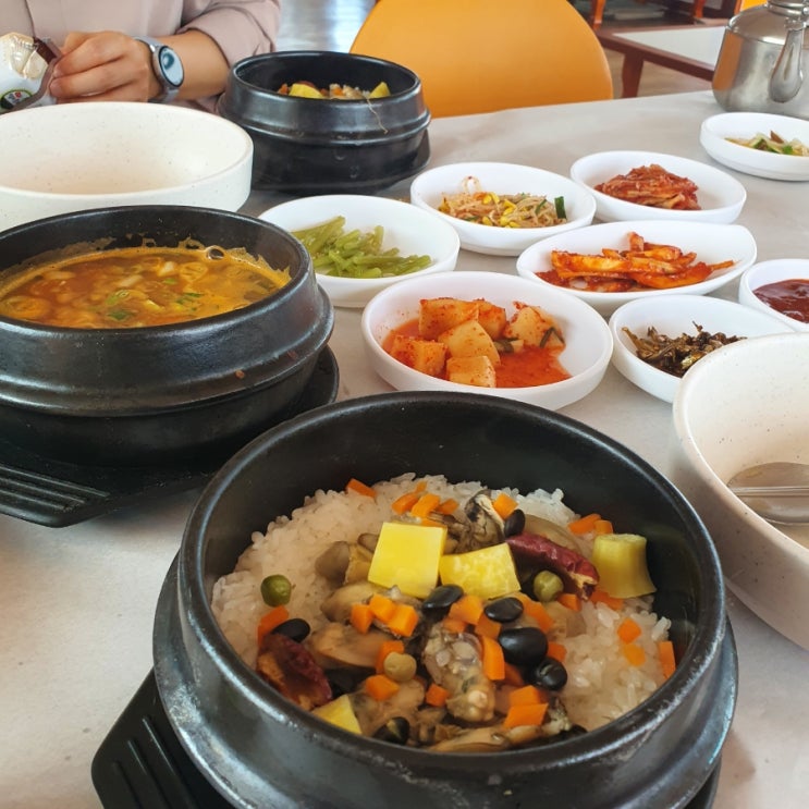  태안 굴밥 맛집 | 함바위 굴밥_인생된장찌개