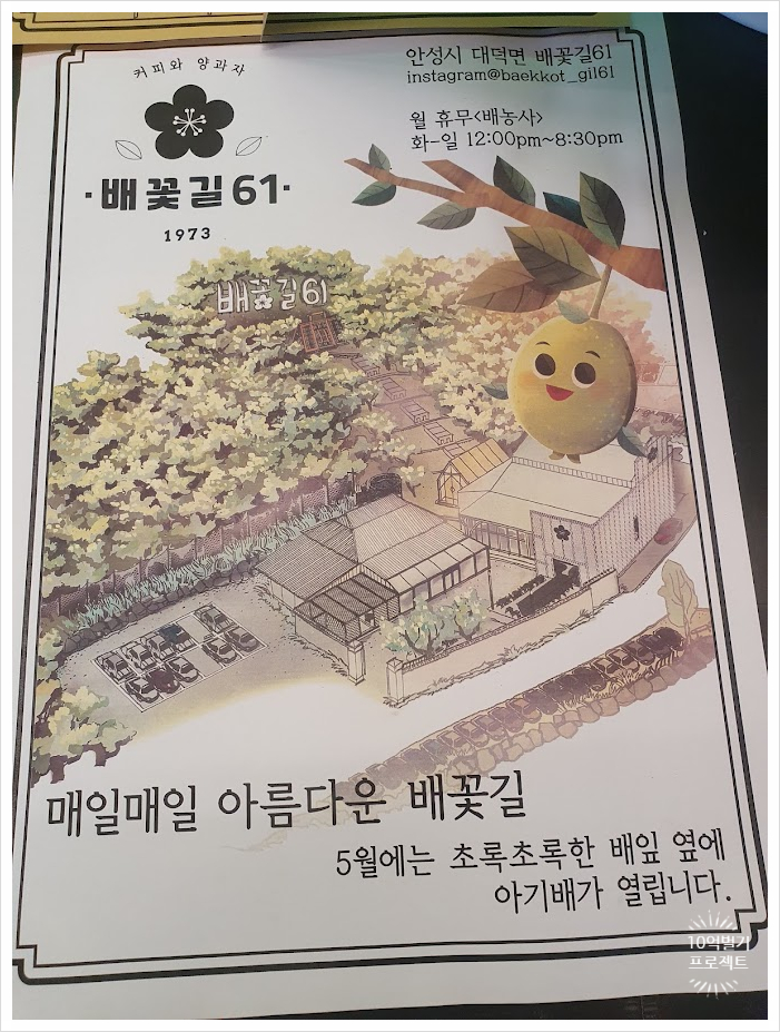  안성 배꽃길61 카페맛집(feat.배농장카페)