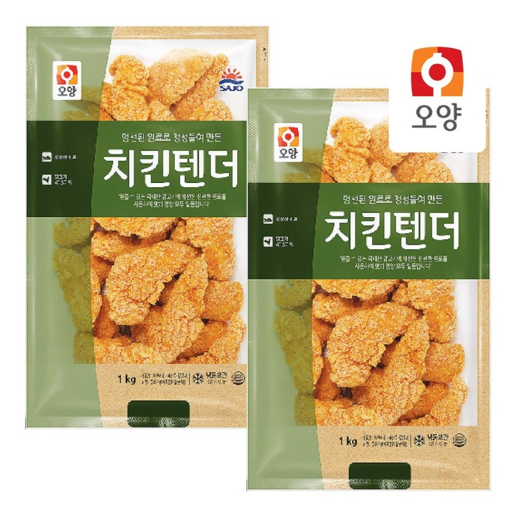 최근 인기있는 사조오양 오양 치킨텐더, 1kg, 2개 추천합니다 최근 인기있는 사조오양 오양 치킨텐더, 1kg, 2개 추천합니다