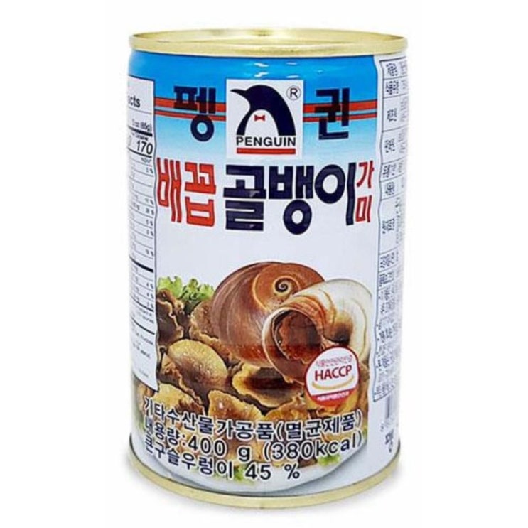 후기가 좋은 술안주 배꼽 골뱅이 가미캔 400g 자취생 식단 혼밥 간편한 밥 밥반찬 간단요리 반찬 택배 식재료, 1 좋아요