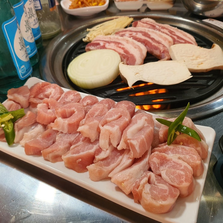  [인천 논현동 맛집] 가성비 고기집 & 술집 찾는다면 삼겹살 대박인 "김백정고깃집"