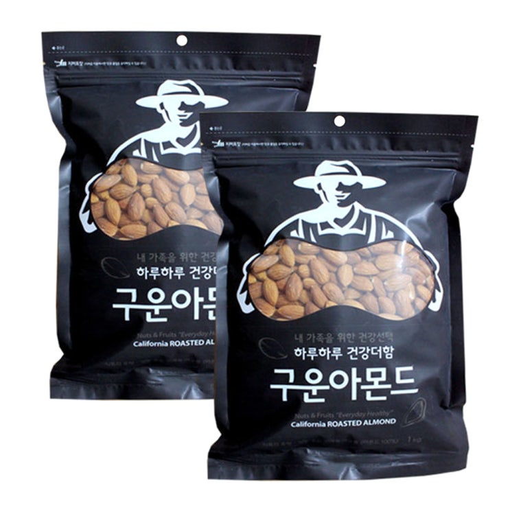 인지도 있는 넛츠팜 구운아몬드, 1kg, 2개입 추천합니다 인지도 있는 넛츠팜 구운아몬드, 1kg, 2개입 추천합니다