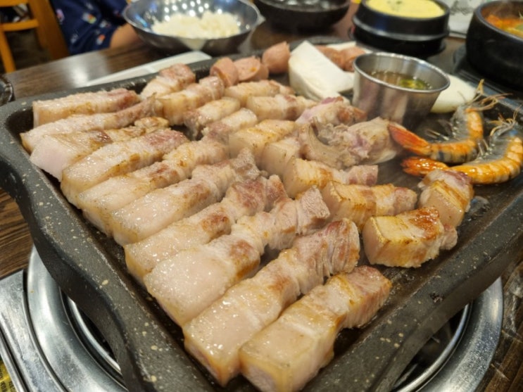  함덕그때그집 제주 바다보며 먹는 함덕흑돼지