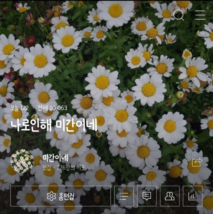  미간이네 짧은 하루 일기 #47 (부제 : 방문자 수 만명 달성)