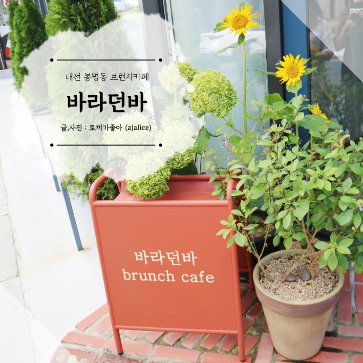 대전 봉명동 브런치카페 분위기 좋은 바라던바 신선해 대전 봉명동 브런치카페 분위기 좋은 바라던바 신선해