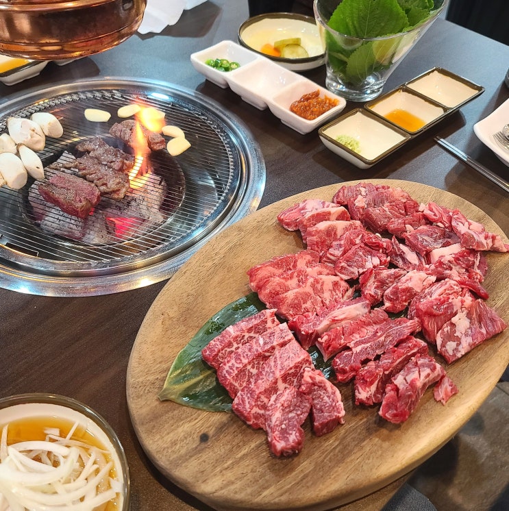부산 초량 맛집_ 소고기가 맛있는 고기집 웃소한우