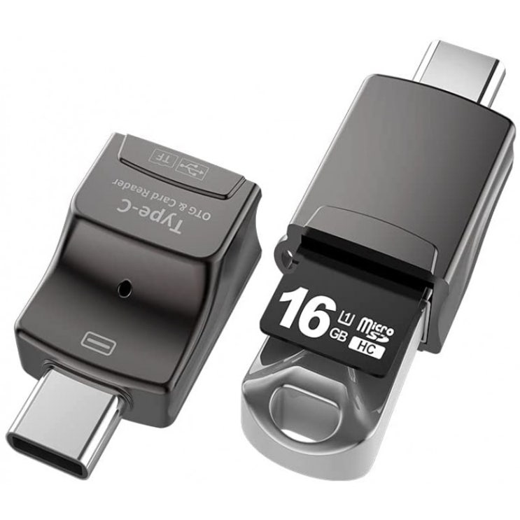 인지도 있는 USB C 허브 2 in 1 USB C to USB 허브 어댑터 (마이크로 SD / TF 카드 리더 포함) iMac 2021 iPad Pro 2021 MacBook P 인지도 있는 USB C 허브 2 in 1 USB C to USB 허브 어댑터 (마이크로 SD / TF 카드 리더 포함) iMac 2021 iPad Pro 2021 MacBook P