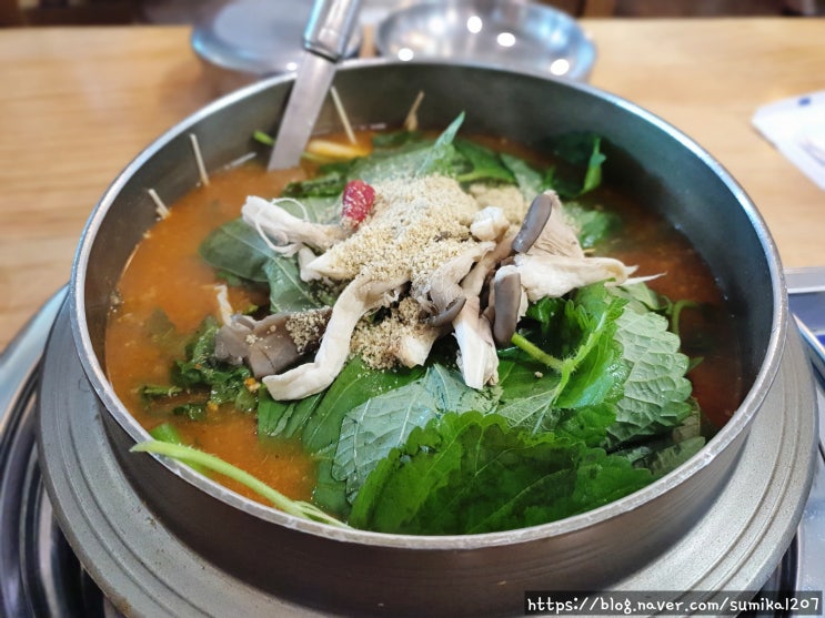 파주 생선국수 맛집, 부모님과 같이 가기 좋은 청산어죽