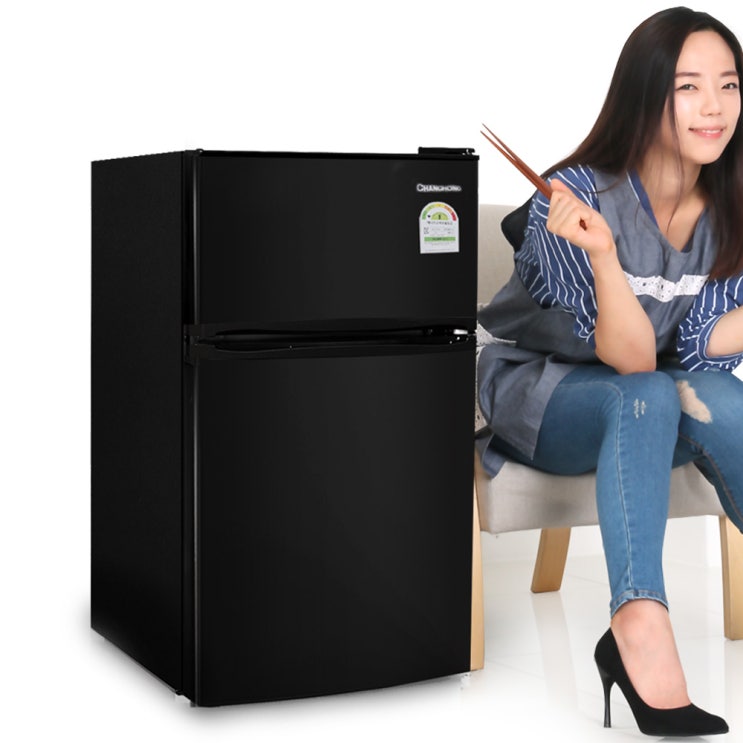 많이 팔린 창홍 소형 냉장고, 86리터 2도어 ORD090BBK 올블랙 ··· 많이 팔린 창홍 소형 냉장고, 86리터 2도어 ORD090BBK 올블랙 ···
