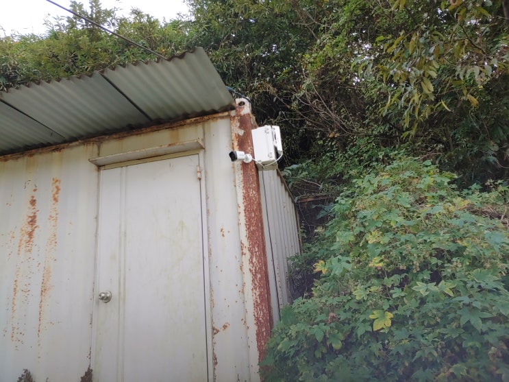  익산 군산 전주 장거리 무선 cctv 작업 거리가 멀리 떨어진 곳 카메라설치 작업 황토코리아 무선 ip카메라 작업