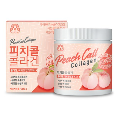 인기있는 MYM 피치콜 콜라겐 분말 복숭아맛, 200g, 1개 추천해요 인기있는 MYM 피치콜 콜라겐 분말 복숭아맛, 200g, 1개 추천해요