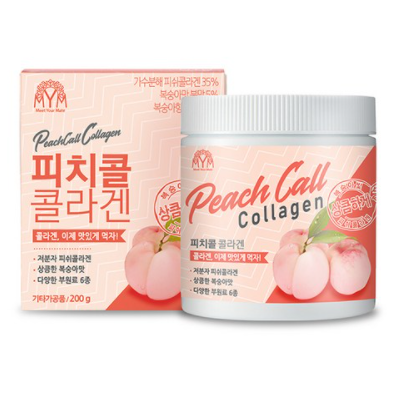 인기있는 MYM 피치콜 콜라겐 분말 복숭아맛, 200g, 1개 추천해요