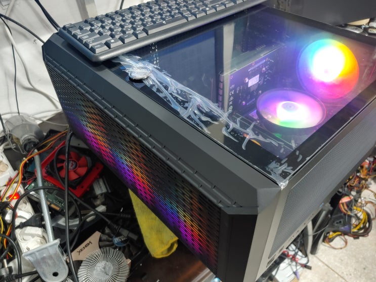  익산컴퓨터 베그용 게임용 컴퓨터 i3 10300 gtx1650 16g ssd500 신품 조립컴퓨터 셋팅 판매 임대 전문