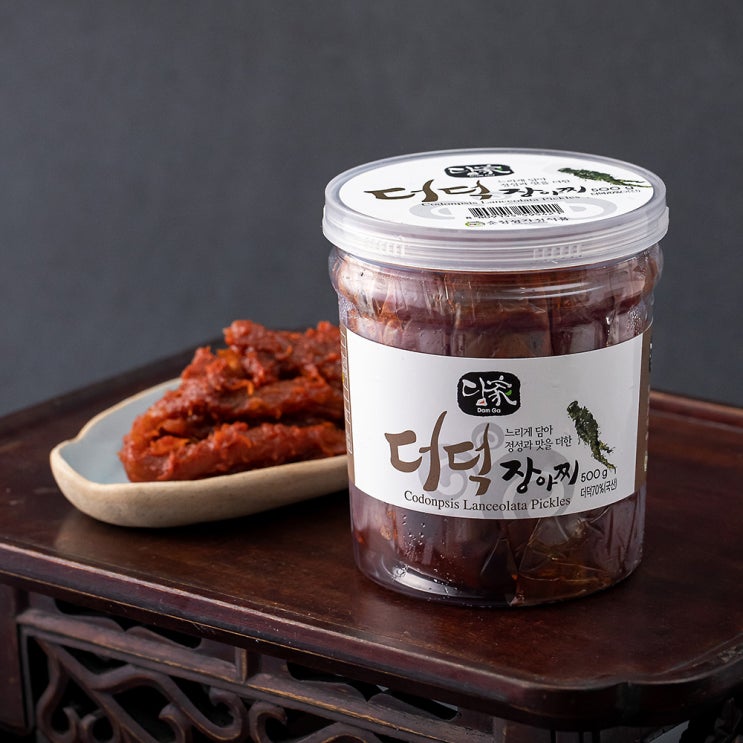 많이 팔린 담가 더덕장아찌, 500g, 1개 추천해요