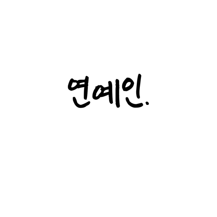  연예인