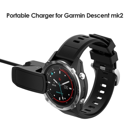 선택고민 해결 해외 Garmin 하강 Mk2Mk2i 휴대용 자기 무선 충전 도크에 대 한 스마트 워치 데이터 충전 케이블 충전기, One Color_미국, One Color_미국,