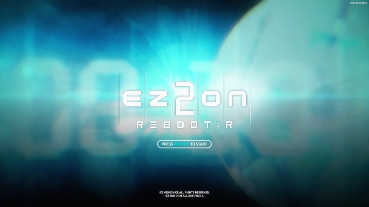 스팀게임  추억의 게임이 되돌아오다  EZ2ON REBOOT : R