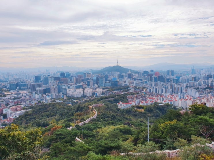 수월한 서울 인왕산 초보 등산 코스