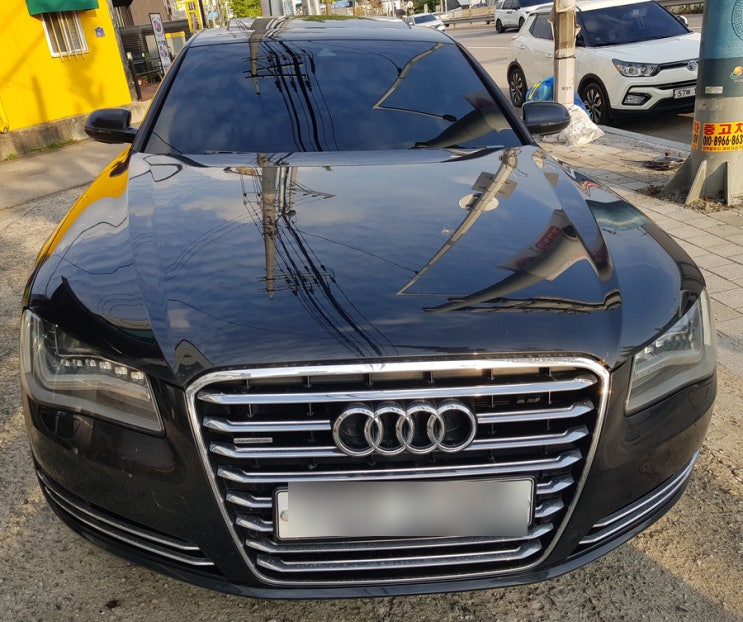  아우디A8 MMI먹통 오디오먹통 내비게이션먹통 수리